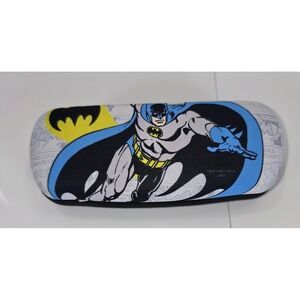 Batass Padded Retro Batman Eye Glass Case with Matching Lens Cloth